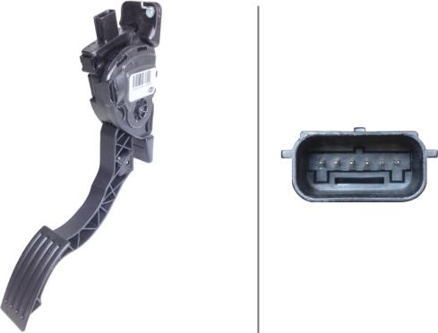 HELLA 6PV 010 368-151 - Sensore, Posizionamento pedale acceleratore www.autoricambi360.it