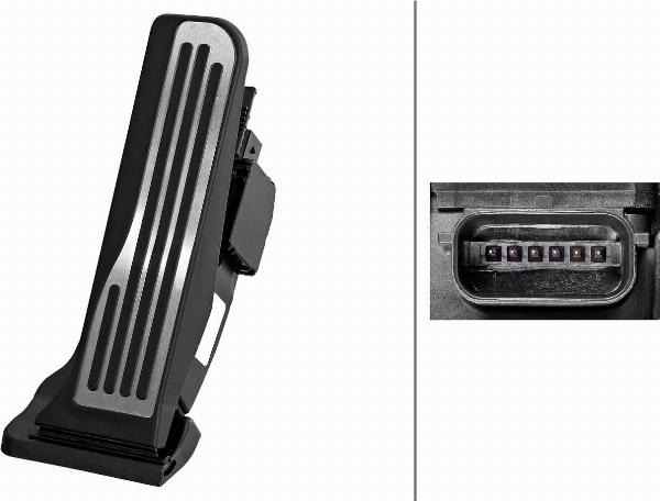 HELLA 6PV 312 461-631 - Sensore, Posizionamento pedale acceleratore www.autoricambi360.it