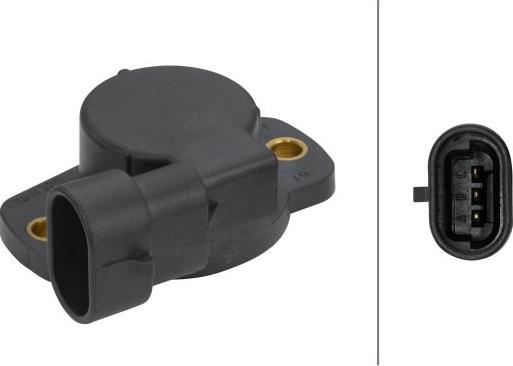 HELLA 6PX 008 476-461 - Sensore, Regolazione valvola farfalla www.autoricambi360.it