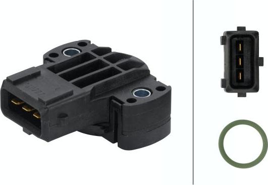 HELLA 6PX 008 476-271 - Sensore, Regolazione valvola farfalla www.autoricambi360.it