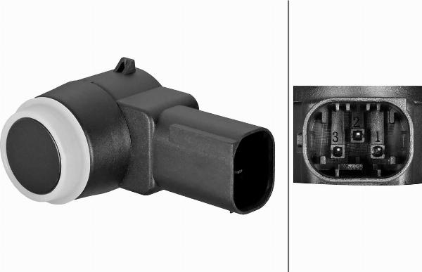 HELLA 6PX 358 269-411 - Sensore, Assistenza parcheggio www.autoricambi360.it