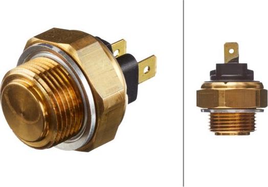 HELLA 6ZT 007 800-061 - Termocontatto, Ventola radiatore www.autoricambi360.it