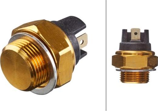 HELLA 6ZT 007 800-001 - Termocontatto, Ventola radiatore www.autoricambi360.it