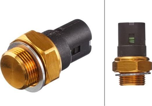 HELLA 6ZT 007 808-011 - Termocontatto, Ventola radiatore www.autoricambi360.it