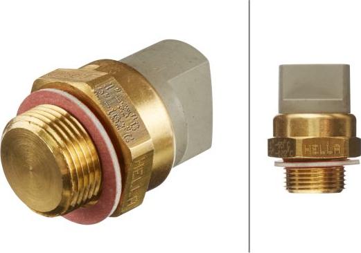 HELLA 6ZT 007 802-021 - Termocontatto, Ventola radiatore www.autoricambi360.it