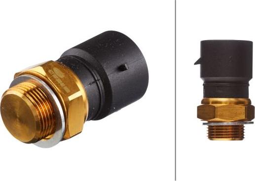 HELLA 6ZT 007 807-021 - Termocontatto, Ventola radiatore www.autoricambi360.it