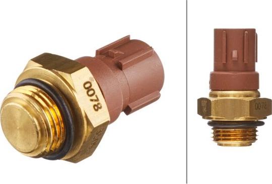 HELLA 6ZT 007 835-091 - Termocontatto, Ventola radiatore www.autoricambi360.it