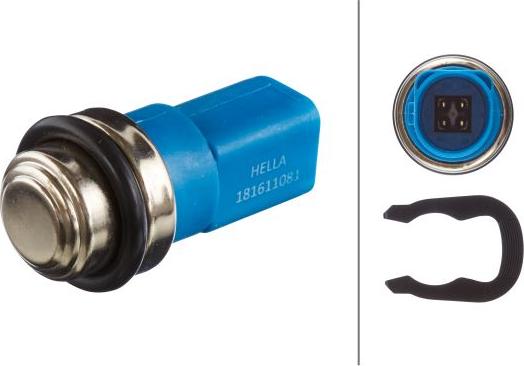 HELLA 6ZT 181 611-081 - Termocontatto, Ventola radiatore www.autoricambi360.it