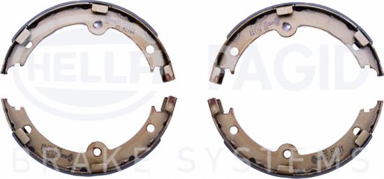 HELLA 8DA 355 050-191 - Kit ganasce, Freno stazionamento www.autoricambi360.it