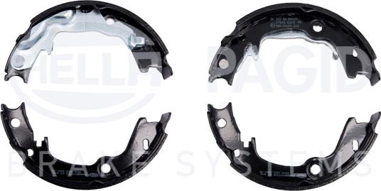HELLA 8DA 355 050-181 - Kit ganasce, Freno stazionamento www.autoricambi360.it