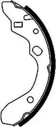 HELLA 8DB 355 001-501 - Kit ganasce freno www.autoricambi360.it