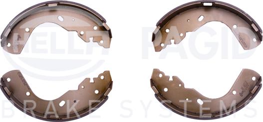 HELLA 8DB 355 002-851 - Kit ganasce freno www.autoricambi360.it