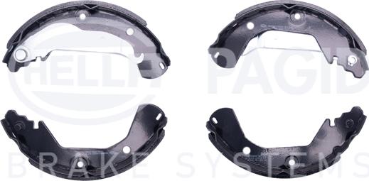 HELLA 8DB 355 022-151 - Kit ganasce freno www.autoricambi360.it