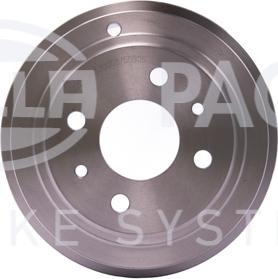 HELLA 8DT 355 300-081 - Tamburo freno www.autoricambi360.it