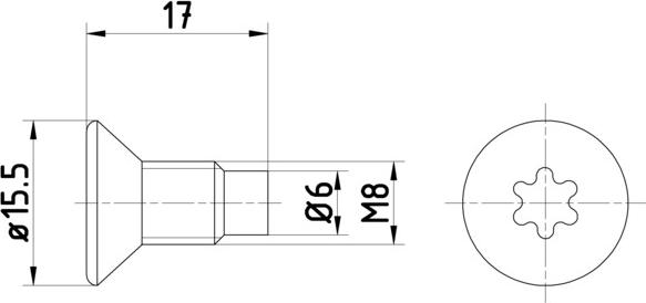 HELLA 8DZ 355 209-041 - Bullone, Disco freno www.autoricambi360.it