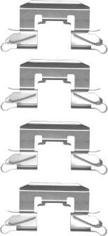 HELLA 8DZ 355 204-691 - Kit accessori, Pastiglia freno www.autoricambi360.it