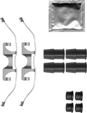 HELLA 8DZ 355 205-461 - Kit accessori, Pinza freno www.autoricambi360.it