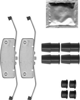 HELLA 8DZ 355 205-421 - Kit accessori, Pinza freno www.autoricambi360.it