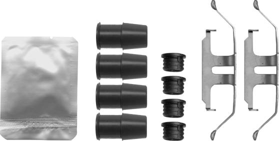 HELLA 8DZ 355 205-661 - Kit accessori, Pinza freno www.autoricambi360.it