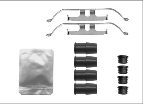 HELLA 8DZ 355 205-631 - Kit accessori, Pinza freno www.autoricambi360.it