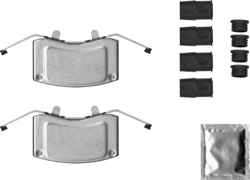 HELLA 8DZ 355 205-671 - Kit accessori, Pinza freno www.autoricambi360.it