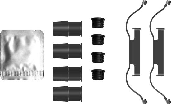 HELLA 8DZ 355 205-771 - Kit accessori, Pinza freno www.autoricambi360.it