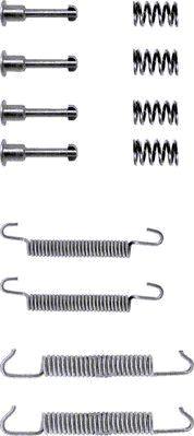 HELLA 8DZ 355 201-691 - Kit accessori, Ganasce freno stazionamento www.autoricambi360.it