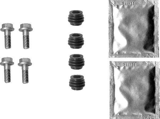 HELLA 8DZ 355 201-601 - Manicotto guida, Pinza freno www.autoricambi360.it