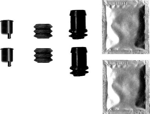 HELLA 8DZ 355 201-611 - Manicotto guida, Pinza freno www.autoricambi360.it