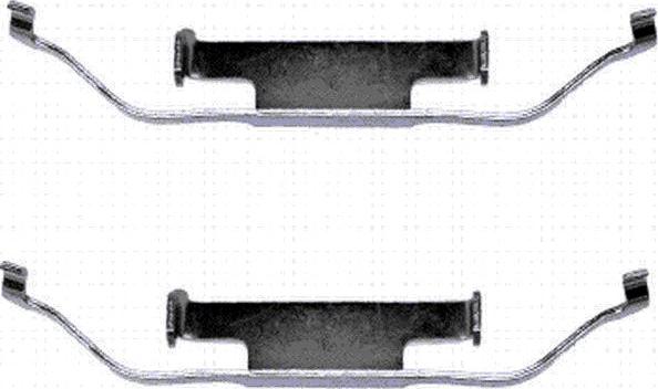 HELLA 8DZ 355 201-141 - Kit accessori, Pinza freno www.autoricambi360.it