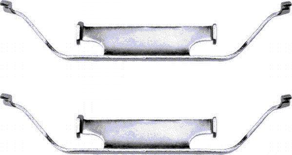 HELLA 8DZ 355 201-181 - Kit accessori, Pinza freno www.autoricambi360.it