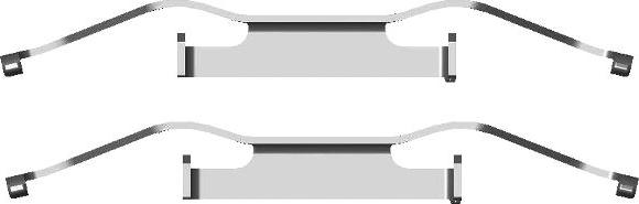 HELLA 8DZ 355 201-381 - Kit accessori, Pinza freno www.autoricambi360.it