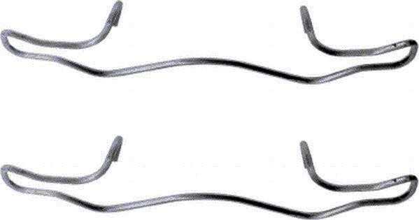HELLA 8DZ 355 201-211 - Kit accessori, Pinza freno www.autoricambi360.it