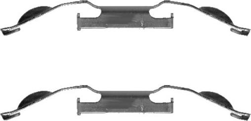 HELLA 8DZ 355 201-271 - Kit accessori, Pinza freno www.autoricambi360.it
