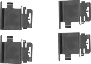 HELLA 8DZ 355 207-011 - Kit accessori, Pastiglia freno www.autoricambi360.it