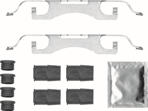 HELLA 8DZ 355 207-321 - Kit accessori, Pinza freno www.autoricambi360.it