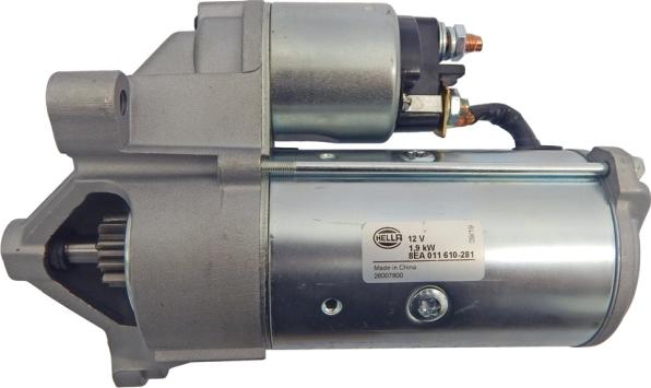 HELLA 8EA 011 610-281 - Motorino d'avviamento www.autoricambi360.it