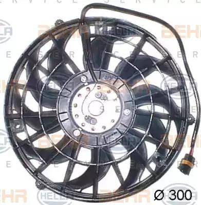 HELLA 8EW 009 157-311 - Ventola, Raffreddamento motore www.autoricambi360.it