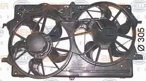 HELLA 8EW 351 044-451 - Ventola, Raffreddamento motore www.autoricambi360.it