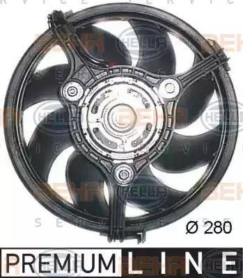 HELLA 8EW 351 044-041 - Ventola, Raffreddamento motore www.autoricambi360.it