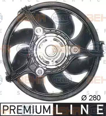 HELLA 8EW 351 044-131 - Ventola, Raffreddamento motore www.autoricambi360.it