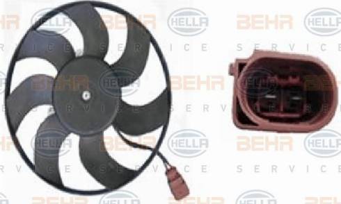 HELLA 8EW 351 040-414 - Ventola, Raffreddamento motore www.autoricambi360.it