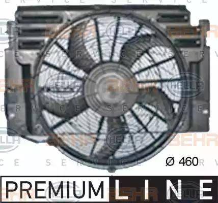 HELLA 8EW 351 040-661 - Ventola, Condensatore climatizzatore www.autoricambi360.it
