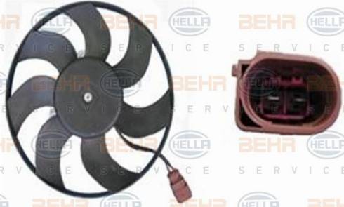 HELLA 8EW 351 040-064 - Ventola, Raffreddamento motore www.autoricambi360.it