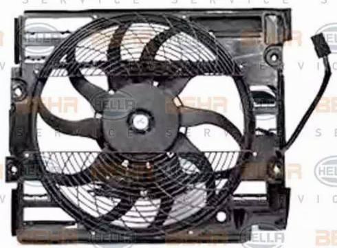HELLA 8EW 351 040-111 - Ventola, Condensatore climatizzatore www.autoricambi360.it