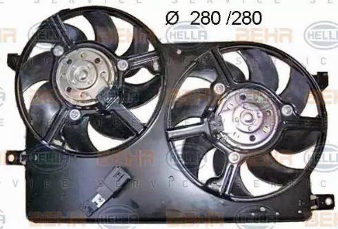 HELLA 8EW 351 040-731 - Ventola, Raffreddamento motore www.autoricambi360.it