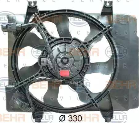 HELLA 8EW 351 041-341 - Ventola, Raffreddamento motore www.autoricambi360.it