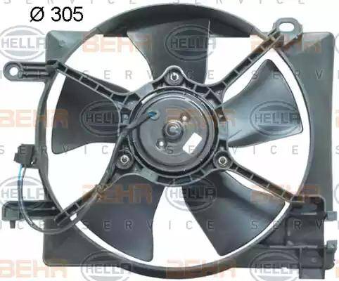 HELLA 8EW 351 041-381 - Ventola, Raffreddamento motore www.autoricambi360.it