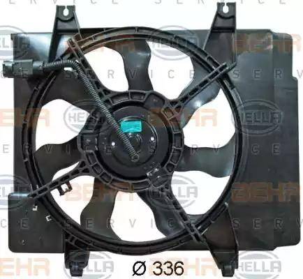 HELLA 8EW 351 041-331 - Ventola, Raffreddamento motore www.autoricambi360.it