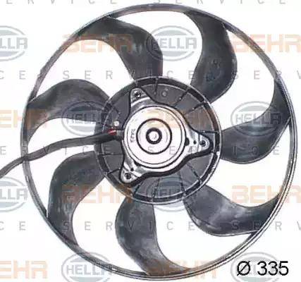 HELLA 8EW 351 043-591 - Ventola, Raffreddamento motore www.autoricambi360.it